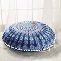 image-Boho Floor Pillow Cover