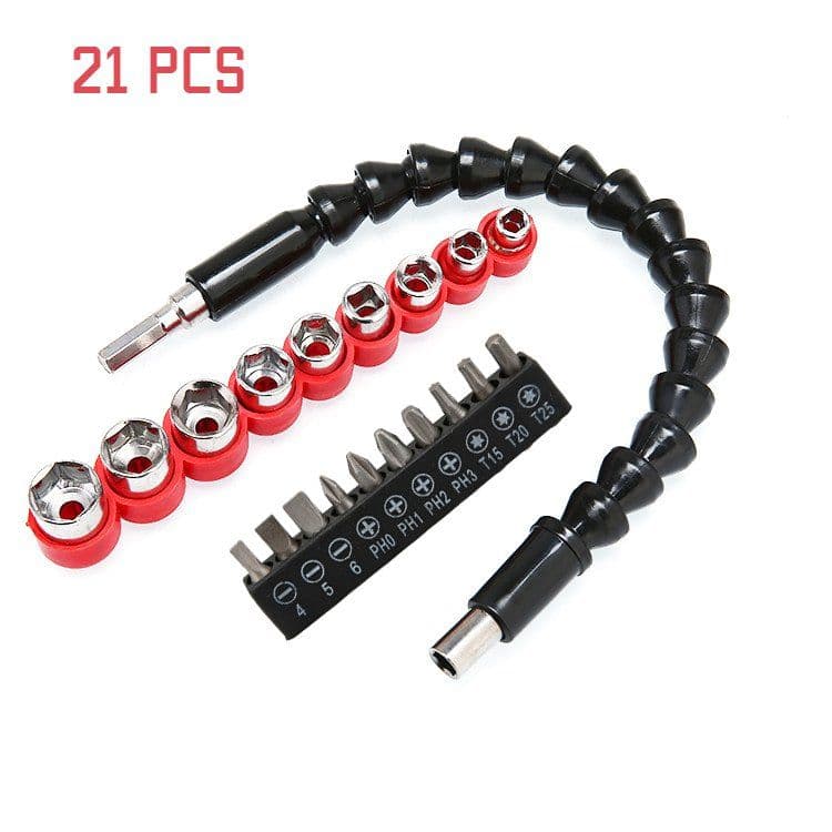 image-21PCS Flexible Screwdriver Kit