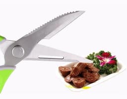 image-Multifunction Stainless Steel Kitchen Scissors