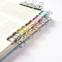 image-Hollow Out Binder Clips