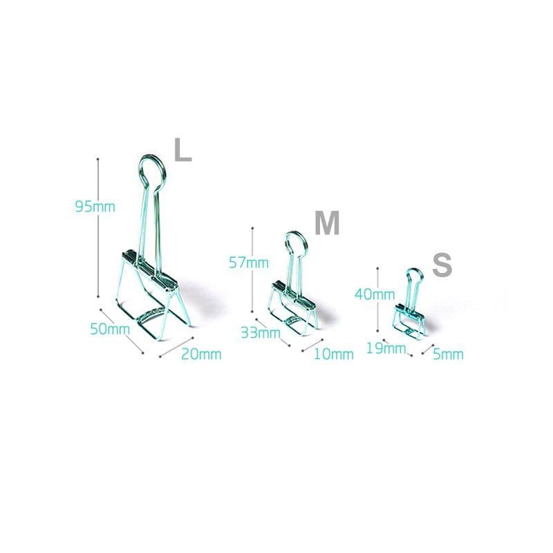 image-Hollow Out Binder Clips