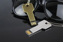 image-Key Shaped Usb Flash Drive