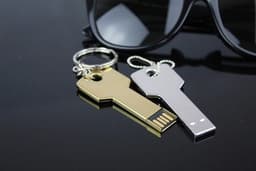 image-Key Shaped Usb Flash Drive