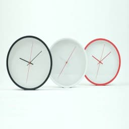 image-Simple and Elegant Metal Wall Clock
