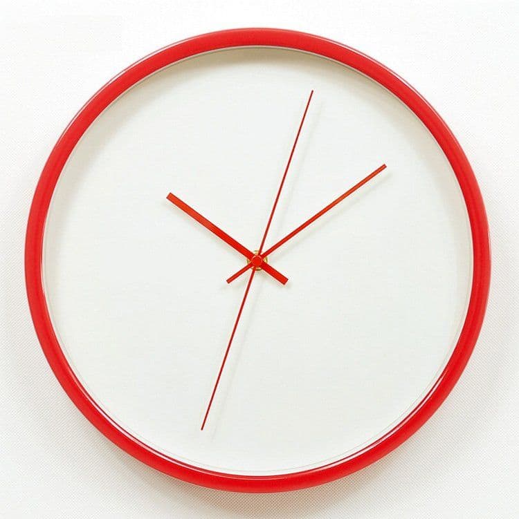 image-Simple and Elegant Metal Wall Clock