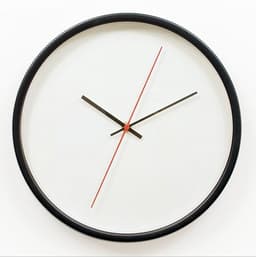 image-Simple and Elegant Metal Wall Clock