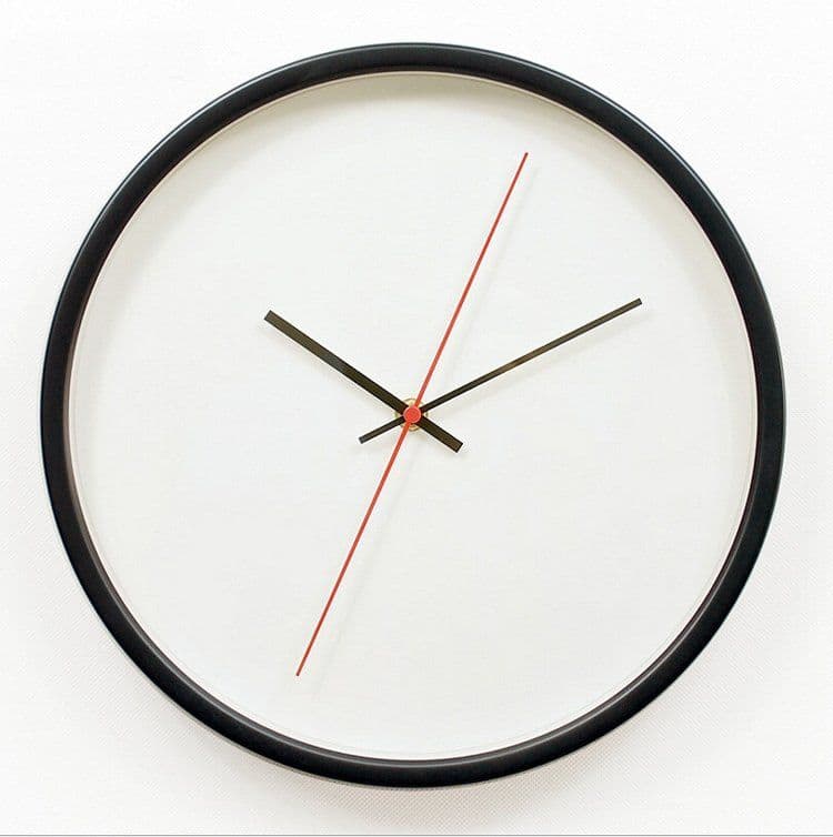 image-Simple and Elegant Metal Wall Clock