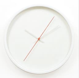 image-Simple and Elegant Metal Wall Clock