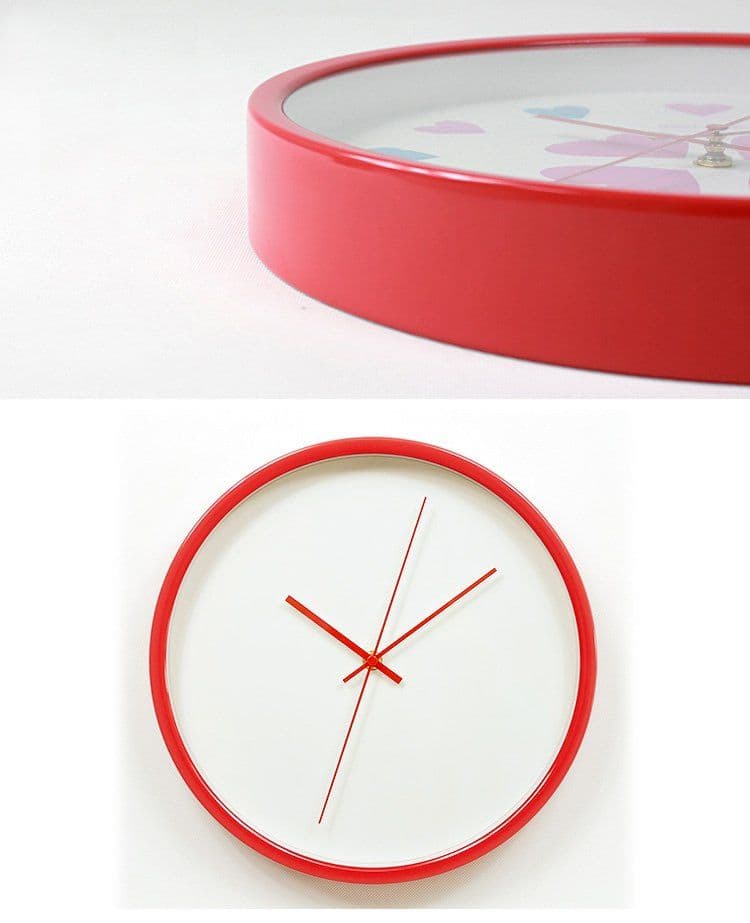 image-Simple and Elegant Metal Wall Clock