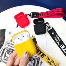 image-Soft Silicone Apple AirPods Case