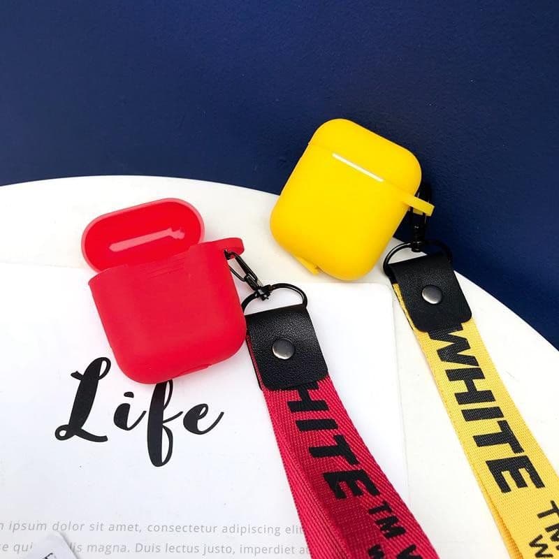 image-Soft Silicone Apple AirPods Case