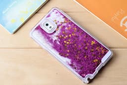 image-Hot Pink Glitter Phone Case For Samsung