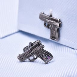 image-Pistol Cufflinks