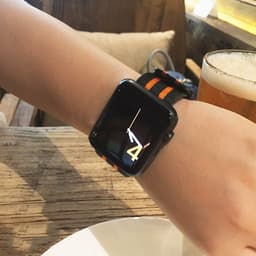 image-Color Strips Nylon Apple Watch Band
