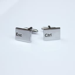 image-Ctrl and Esc Button Cufflinks