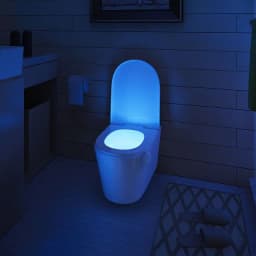 image-Motion Sensor LED Toilet Night Light