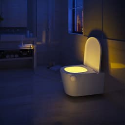 image-Motion Sensor LED Toilet Night Light