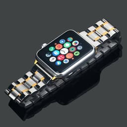 image-Stainless Steel Apple Watch Strap