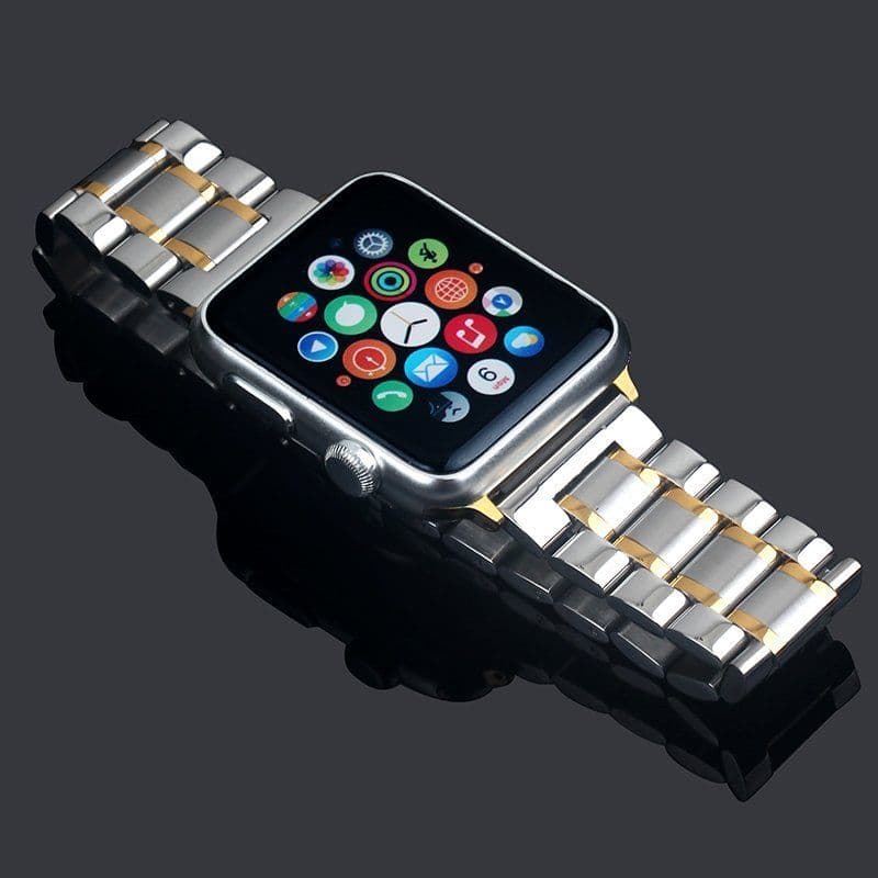 image-Stainless Steel Apple Watch Strap