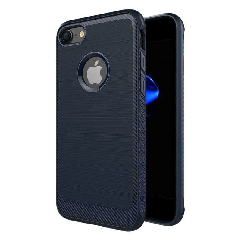 image-Brushed Surface Protective iPhone X Case