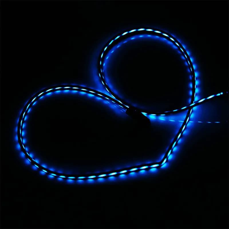 image-Running LED Light Lightning Cable