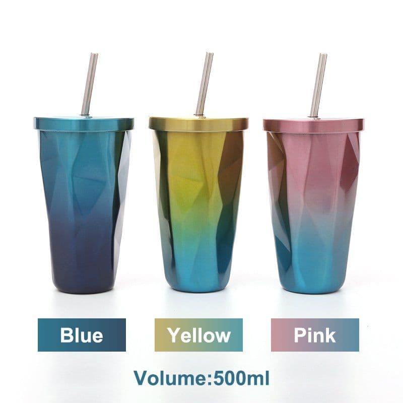 image-3D Geometric Stainless Tumbler II