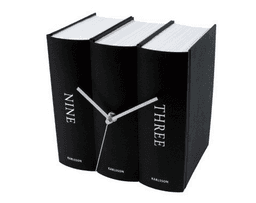 image-Book Clock by Karlsson