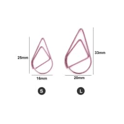 image-Water Drop Paper Clips