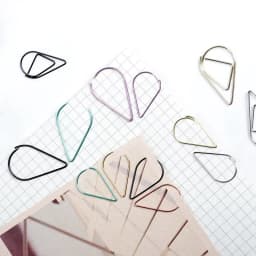 image-Water Drop Paper Clips