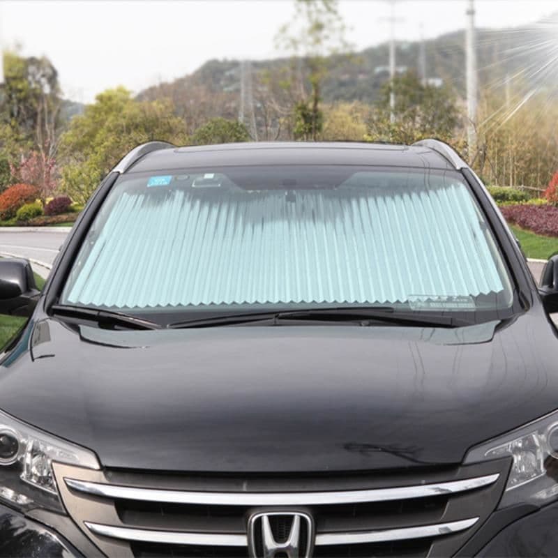 image-Car Retractable Windshield Cover
