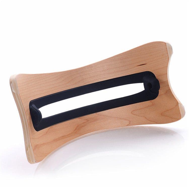 image-Bent Wood Macbook Holder