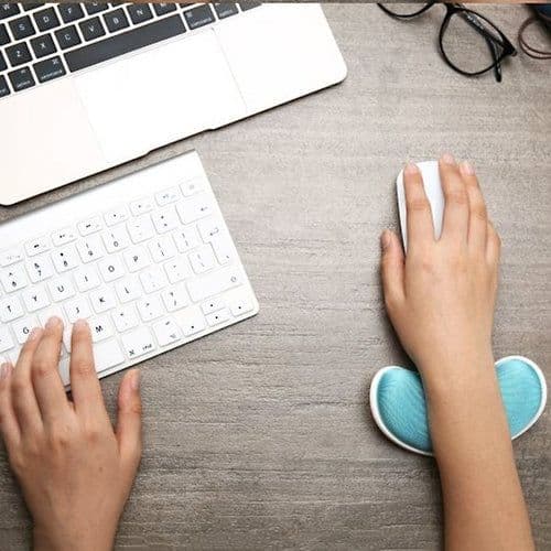 image-Memory Foam Wrist Mouse Pad