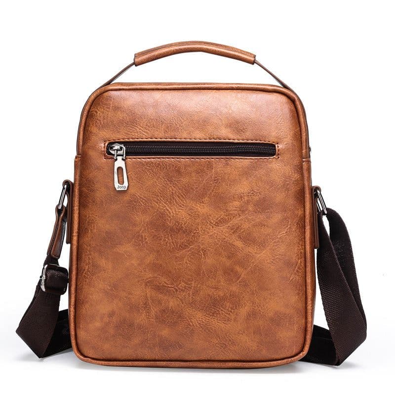 image-Manufacturer's supply of new men's bag Messenger bag casual business men's shoulder bag trendy fashion small backpack cross-border foreign trade
