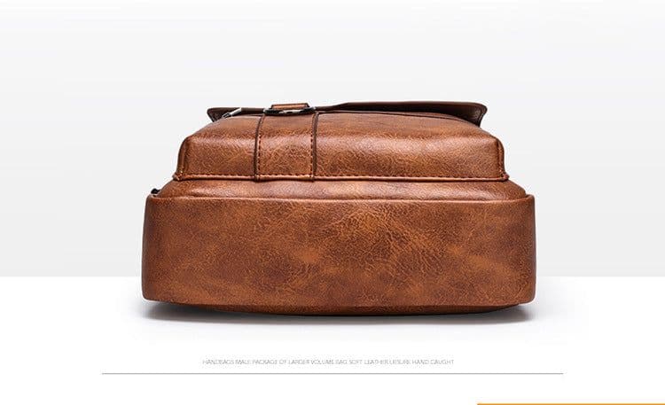 image-Manufacturer's supply of new men's bag Messenger bag casual business men's shoulder bag trendy fashion small backpack cross-border foreign trade
