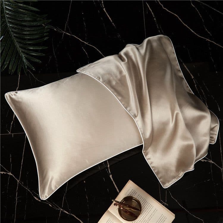 image-Mulberry Silk Pillowcase 19mm 48*74 Solid Color