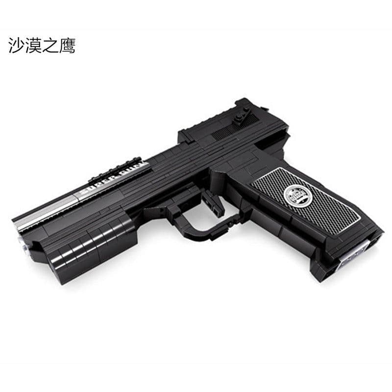 image-AUSINI Desert Eagle Pistol Building Blocks - 373PCS