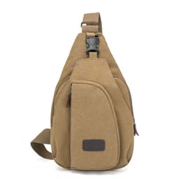 image-Factory direct Korean casual men's chest bag sports canvas men's bag small bag multi-function outdoor small bag tide
