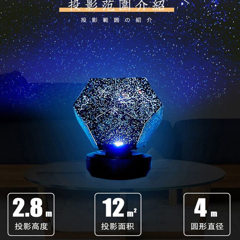 image-Starry Sky Projection Night Light - Children's Sleep Lamp, Plastic, Nordic Style