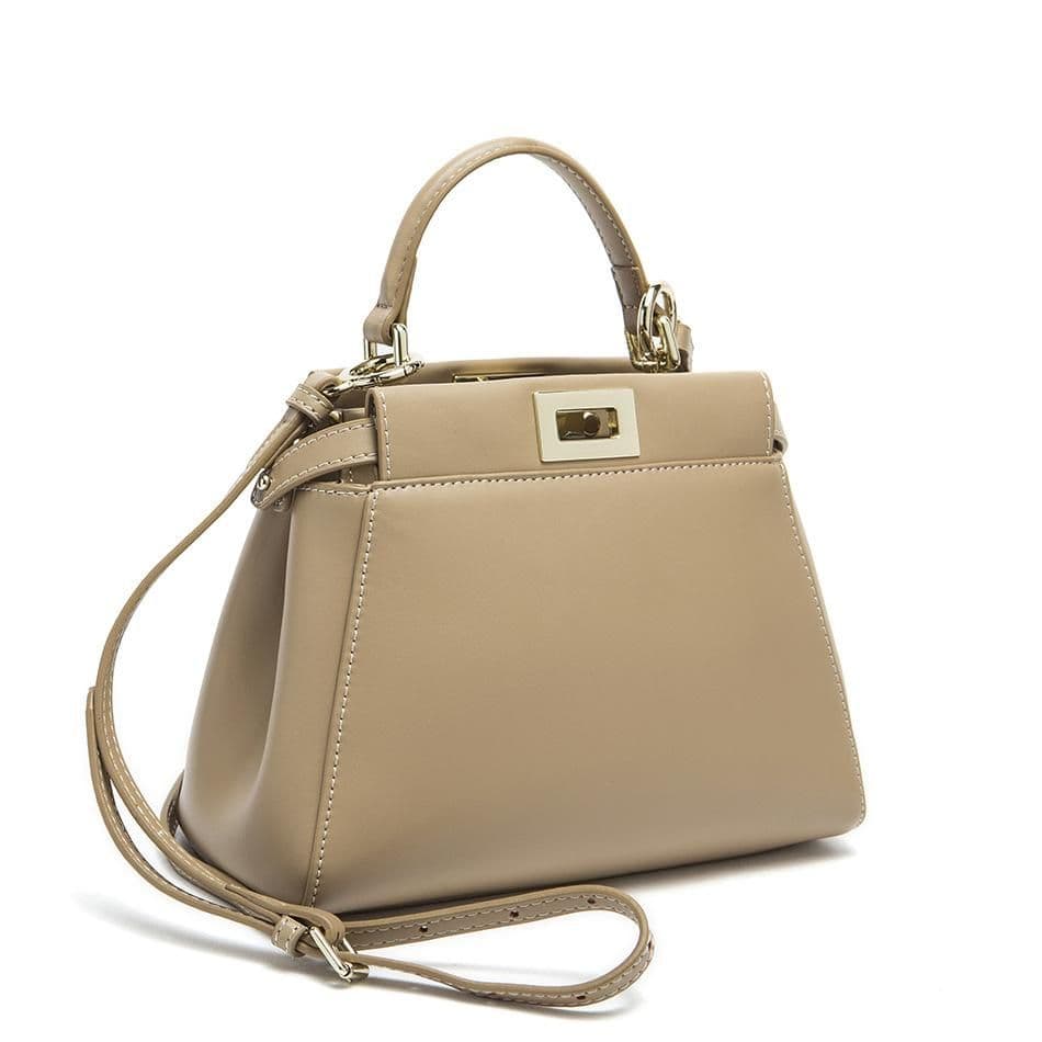 image-High Quality Cowhide Messenger Bag For Women
