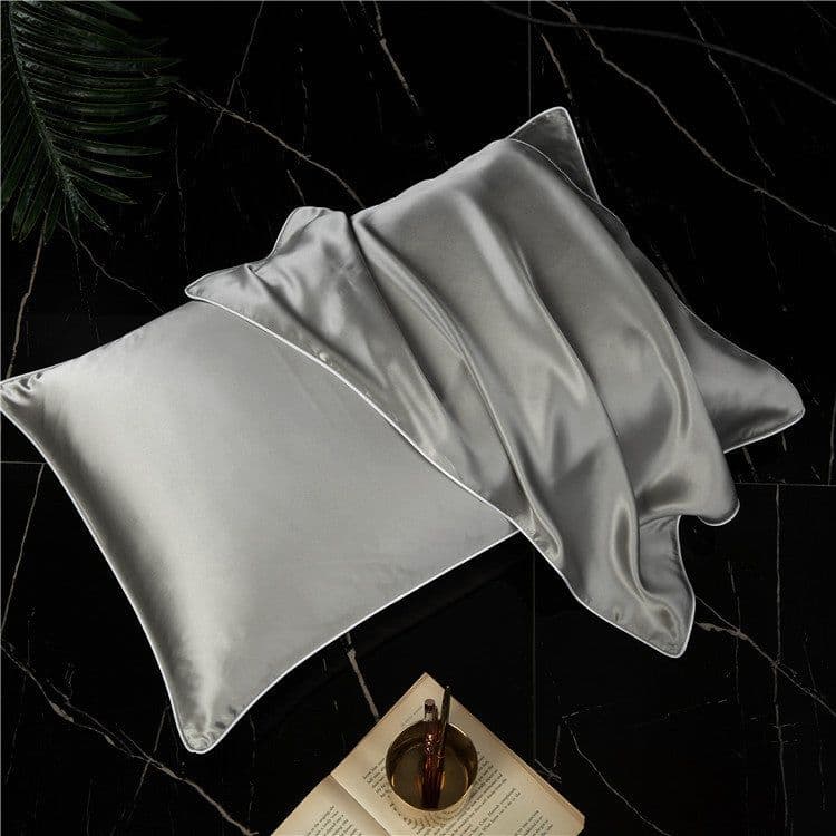 image-Mulberry Silk Pillowcase 19mm 48*74 Solid Color