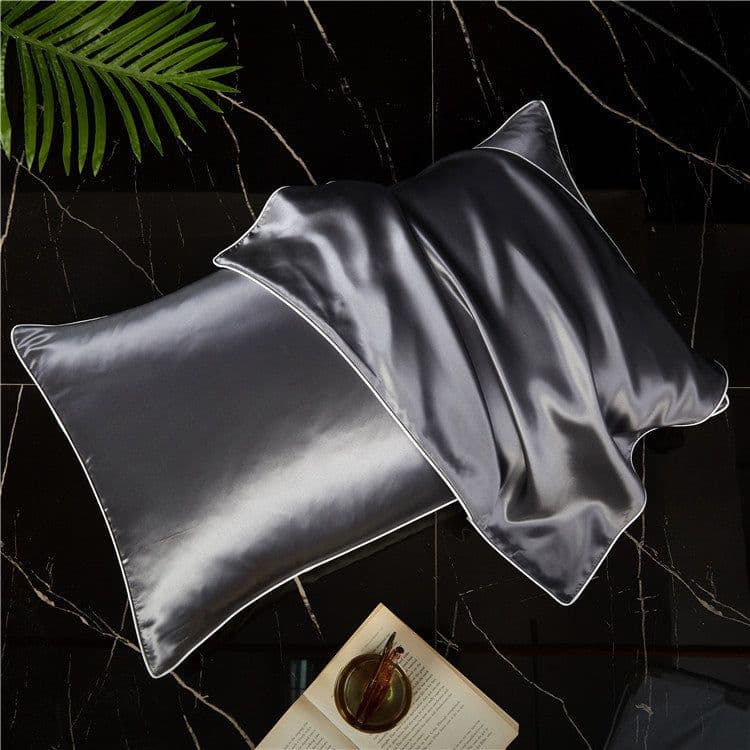 image-Mulberry Silk Pillowcase 19mm 48*74 Solid Color