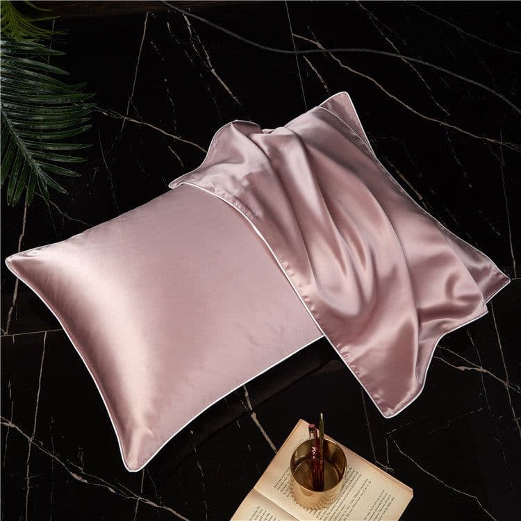 image-Mulberry Silk Pillowcase 19mm 48*74 Solid Color