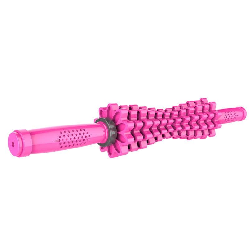 image-Foam Massage Stick - Sky Blue, Rose Red, Black, Multi-Function