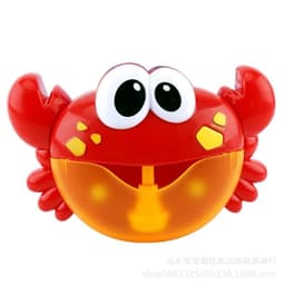 image-Frog Bubble Music Machine - Yellow Baby Bath Toy, 24*8*15cm