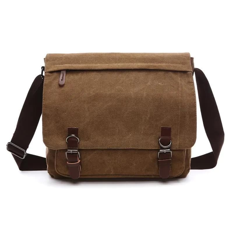 image-High Quality Canvas Practical Business Messenger Bag