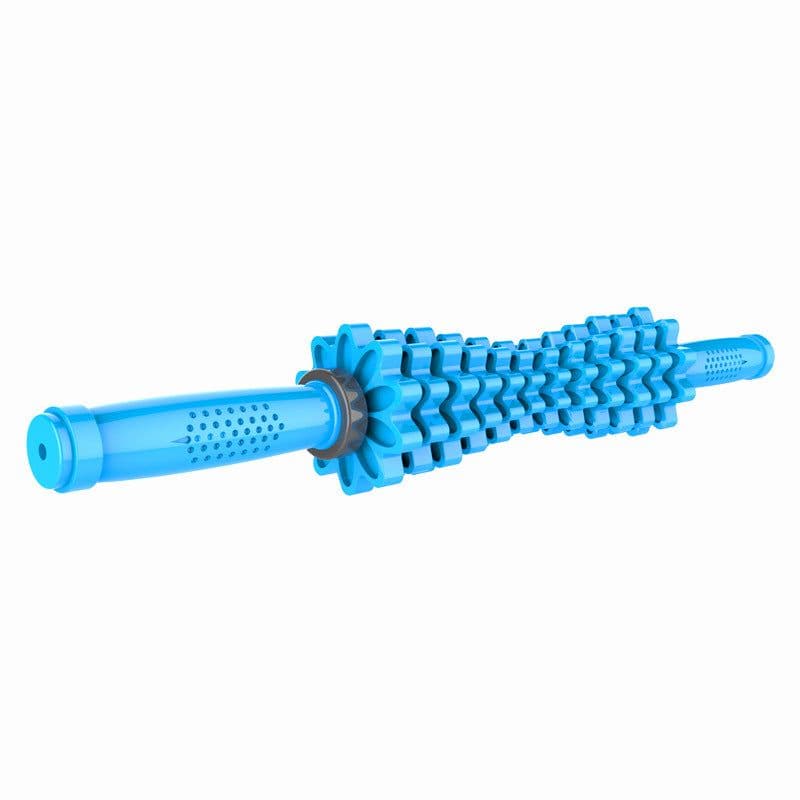 image-Foam Massage Stick - Sky Blue, Rose Red, Black, Multi-Function