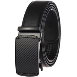 image-Business Casual Cowhide Belt with Leather Buckle - Brown LY55-0191-1