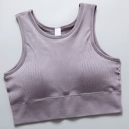 image-Womens Padded Shockproof Nylon Strap Sports Bra For Yoga And Running
