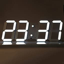image-Digital LED Wall Clock