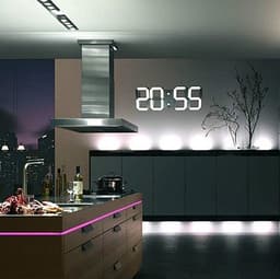 image-Digital LED Wall Clock
